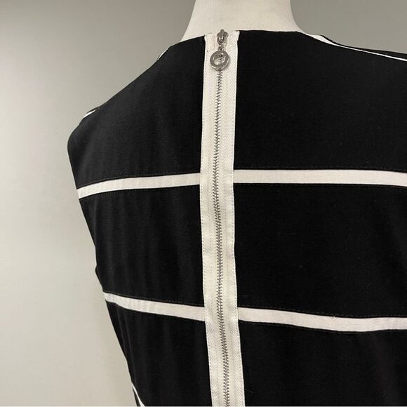 Ellen Tracy Striped Sleeveless knee length Dress size 12 - Picture 6 of 14